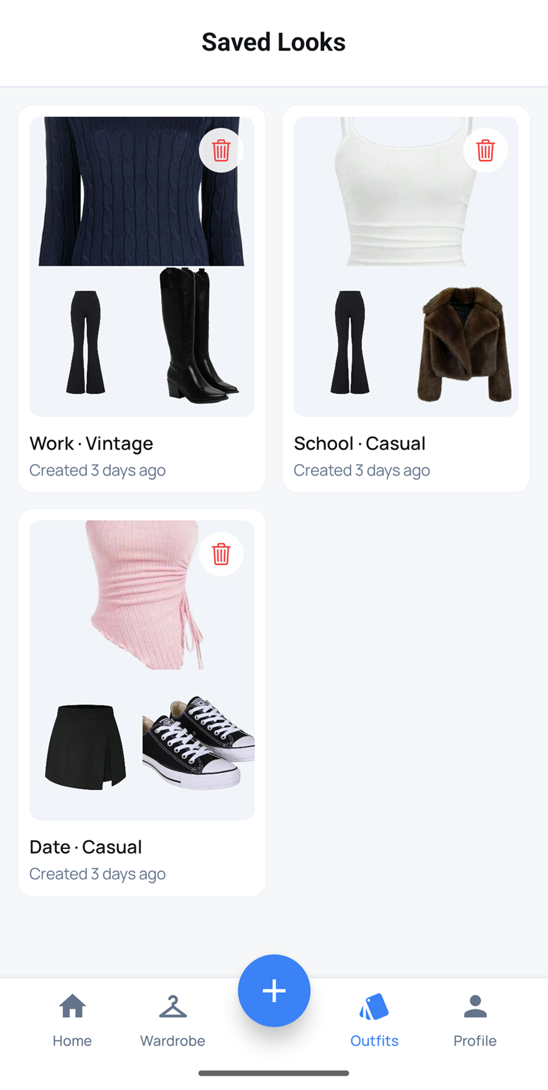 Outzy AI outfit suggestions